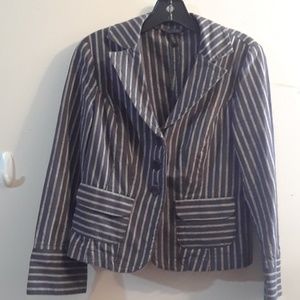 Women's TOPSHOP Gray Jacket Size 12